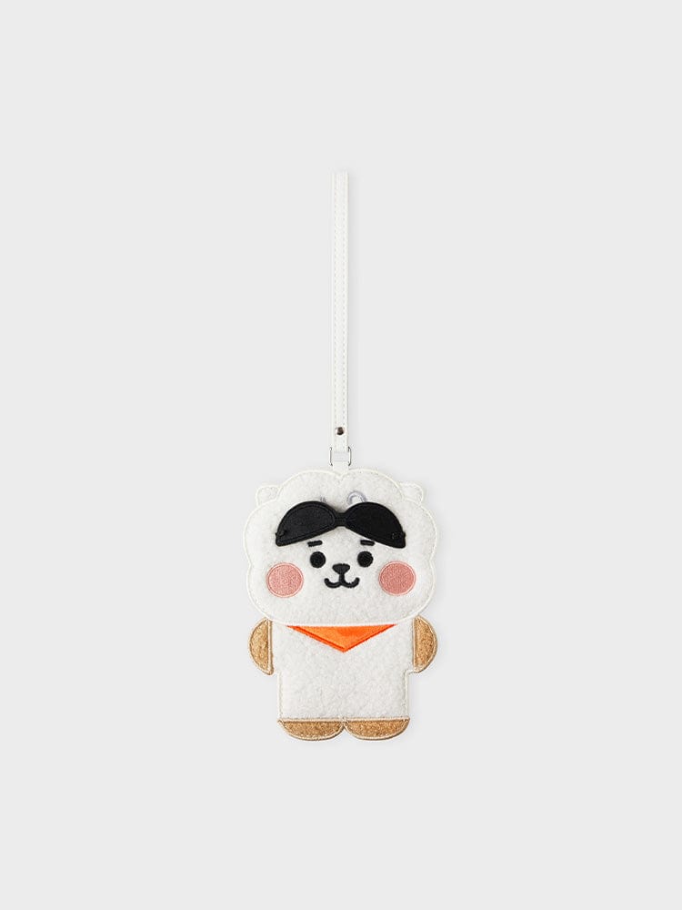 BT21 RJ BABY Travel Doll Name Tag