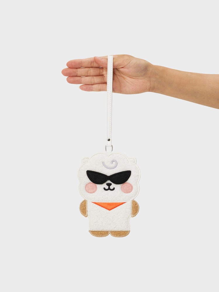 BT21 RJ BABY Travel Doll Name Tag
