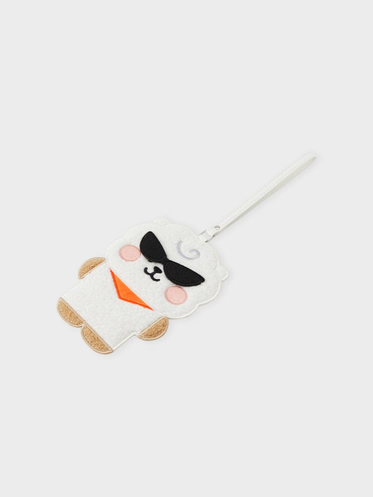 BT21 RJ BABY Travel Doll Name Tag
