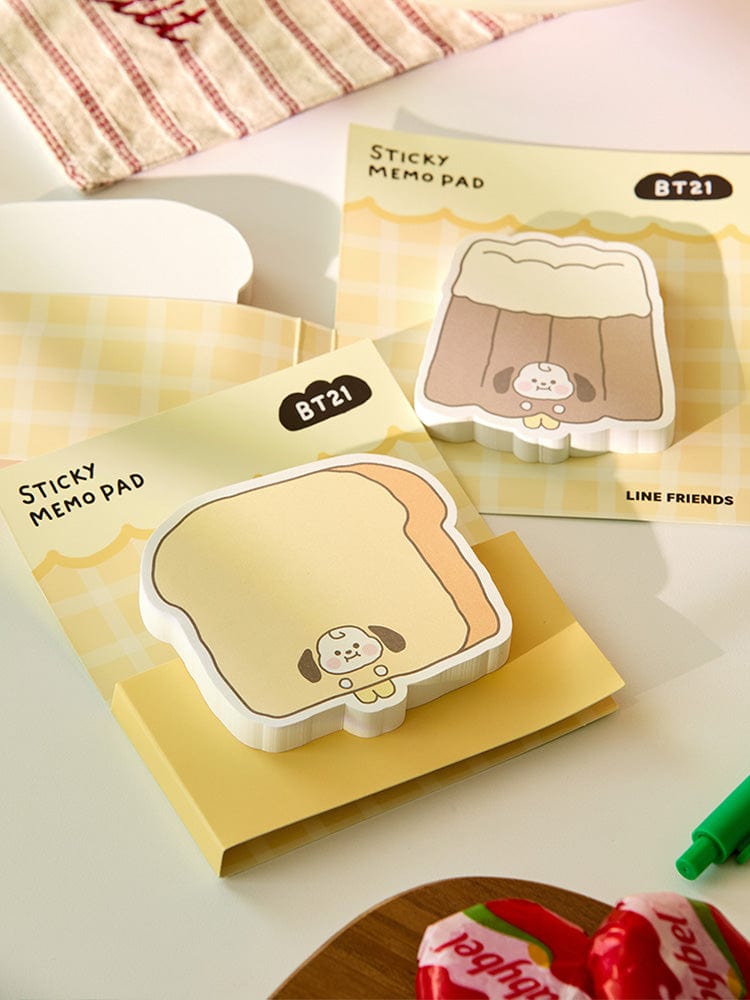 BT21 CHIMMY Baby Bakery Sticky Memo Pad