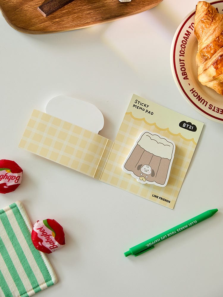 BT21 CHIMMY Baby Bakery Sticky Memo Pad