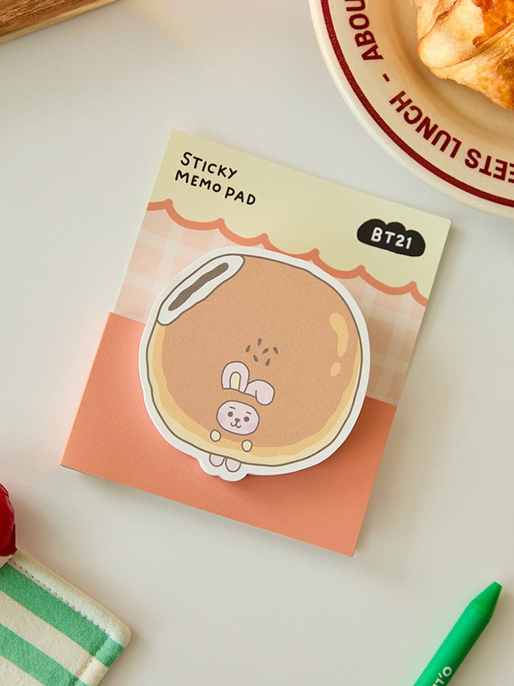 BT21 COOKY Baby Bakery Sticky Memo Pad