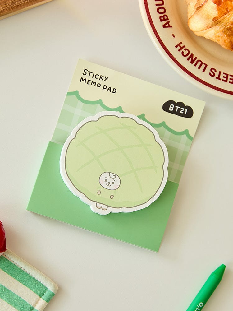 BT21 RJ Baby Bakery Sticky Memo Pad