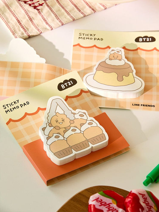 BT21 SHOOKY Baby Bakery Sticky Memo Pad
