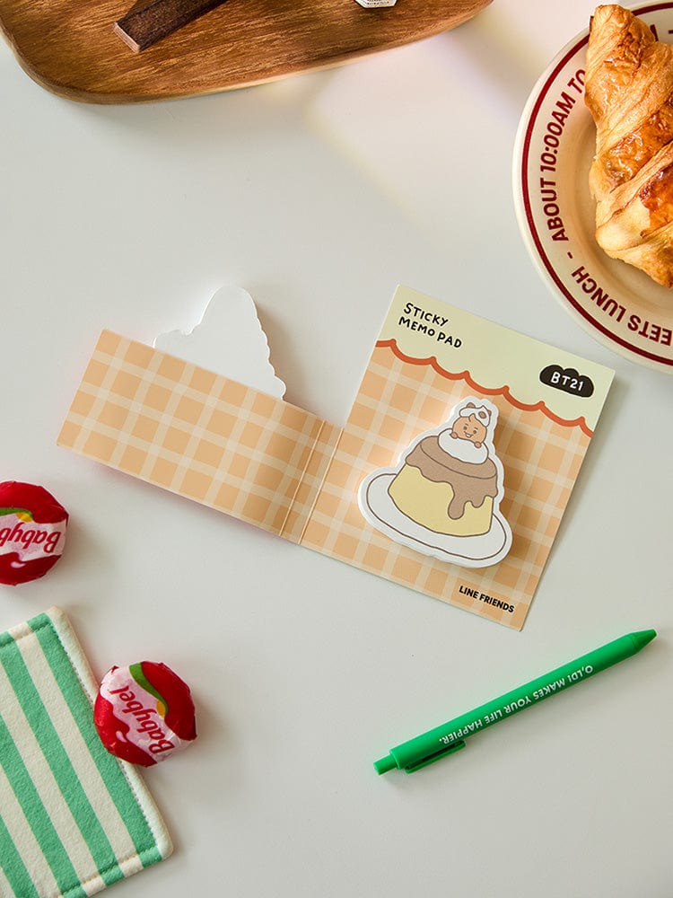 BT21 SHOOKY Baby Bakery Sticky Memo Pad