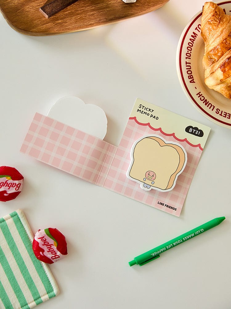 BT21 TATA Baby Bakery Sticky Memo Pad