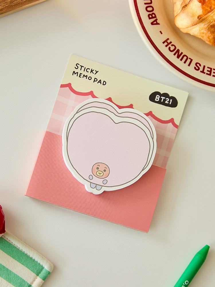 BT21 TATA Baby Bakery Sticky Memo Pad