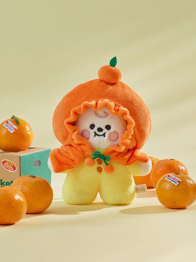 BT21 Orange Party Hooded Cape Costume Closet