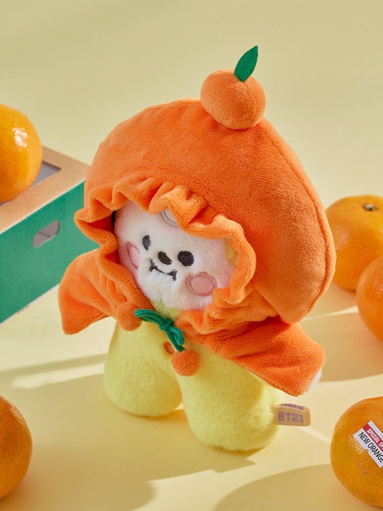 BT21 Orange Party Hooded Cape Costume Closet