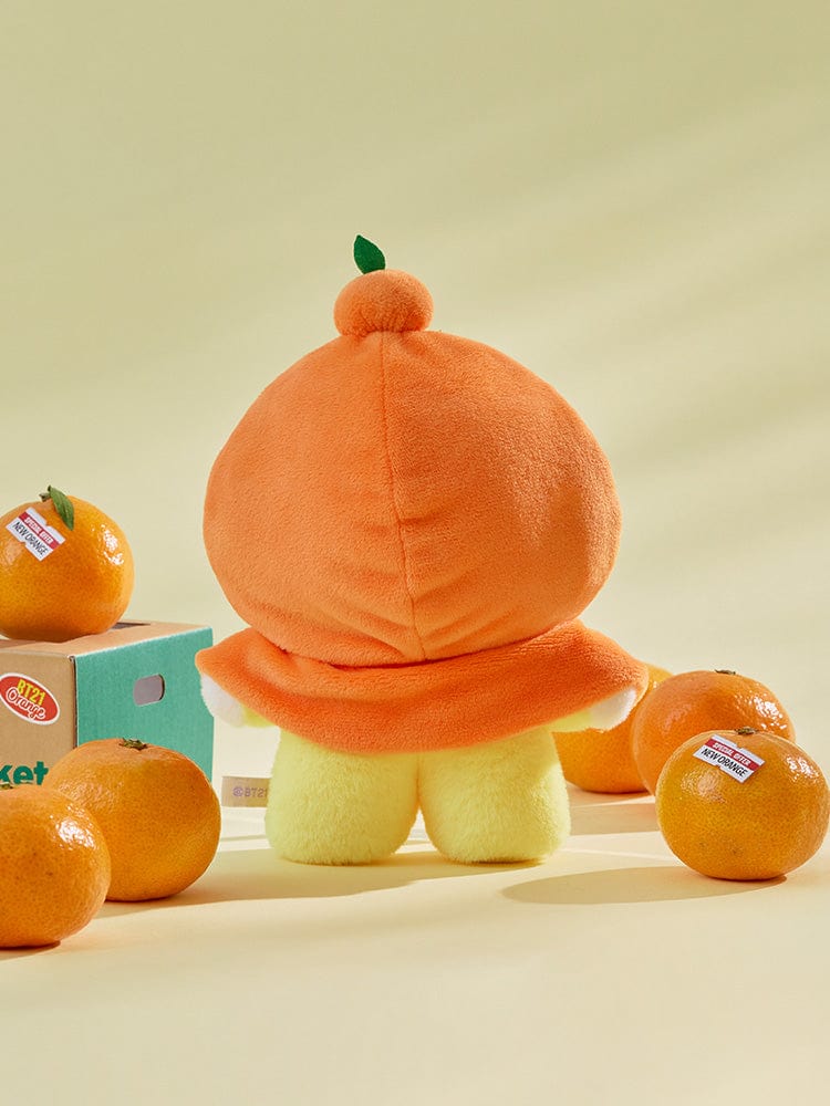 BT21 Orange Party Hooded Cape Costume Closet