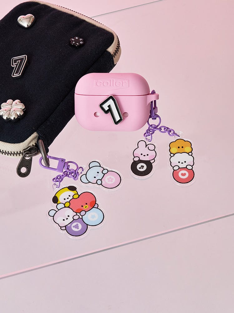 BT21 Mini Lucky Gacha Acrylic Keyring B