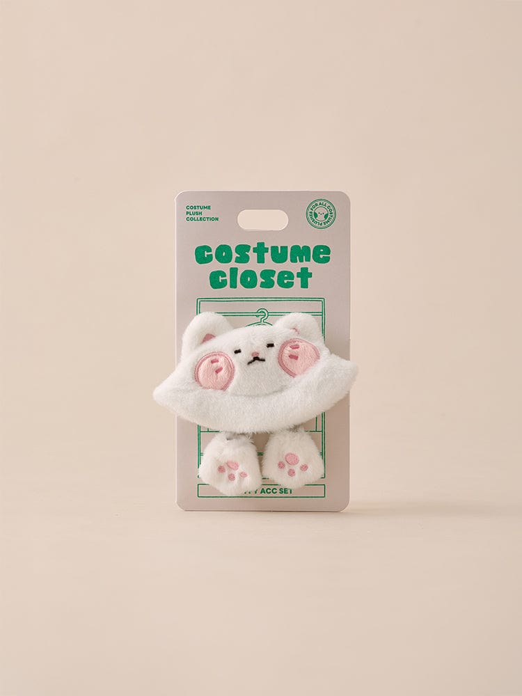 BT21 BABY Fluffy Costume Closet Cat Bucket Hat Set