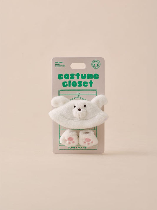 BT21 BABY Fluffy Costume Closet Maltese Bucket Hat Set