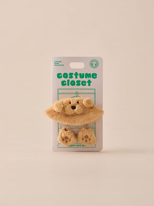 BT21 BABY Fluffy Costume Closet Retriever Bucket Hat Set