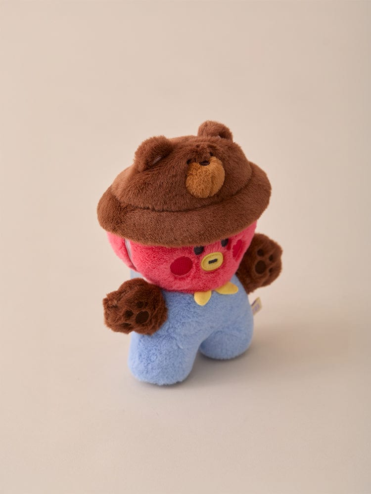 BT21 BABY Fluffy Costume Closet Bear Bucket Hat Set