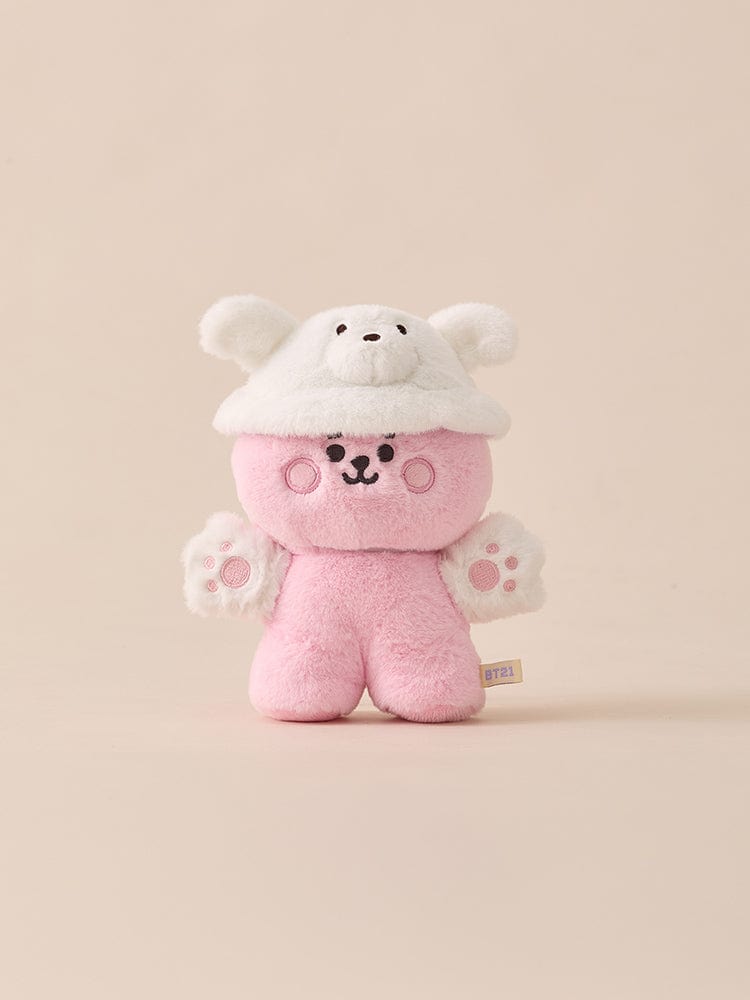 BT21 BABY Fluffy Costume Closet Maltese Bucket Hat Set