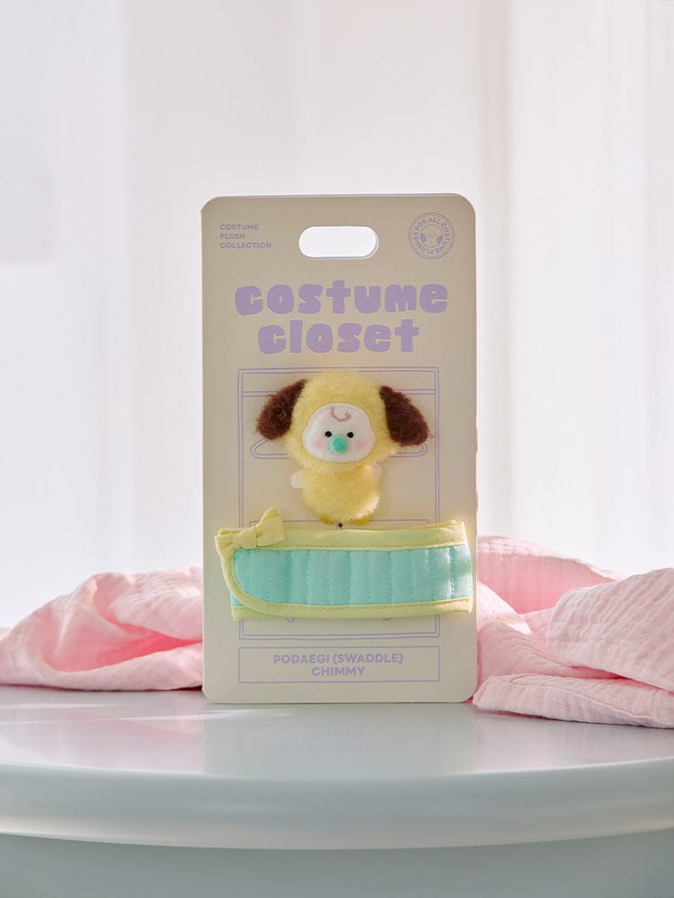 BT21 CHIMMY Baby Newborn Season 2 Doll & Baby's Costume Closet Set