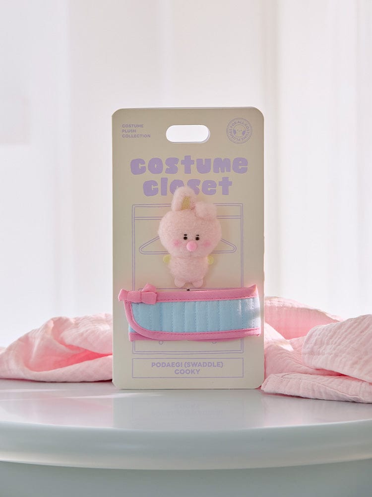 BT21 COOKY Baby Newborn Season 2 Doll & Baby Year Costume Closet Set