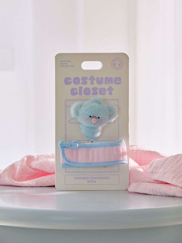 BT21 KOYA Baby Newborn Season 2 Doll & Baby's Costume Closet Set