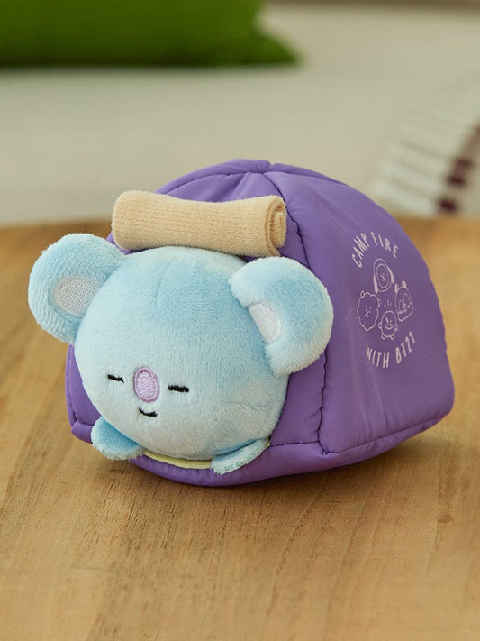 BT21 KOYA Camp Fire Tent Doll