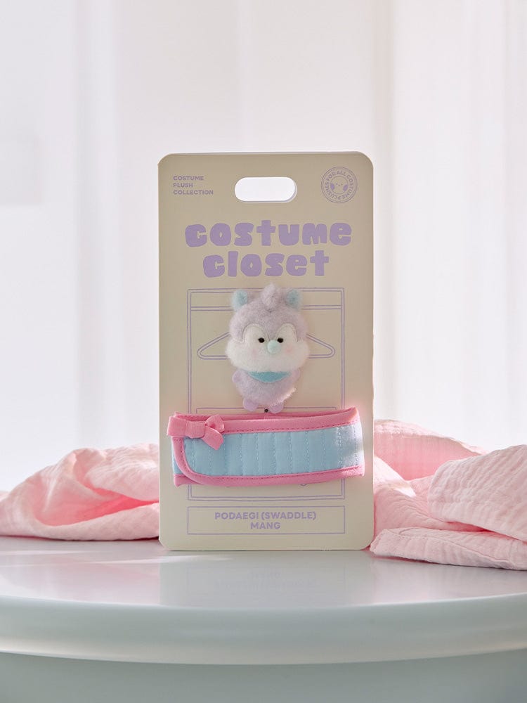 BT21 MANG Baby Newborn Season 2 Doll & Baby's Costume Closet Set