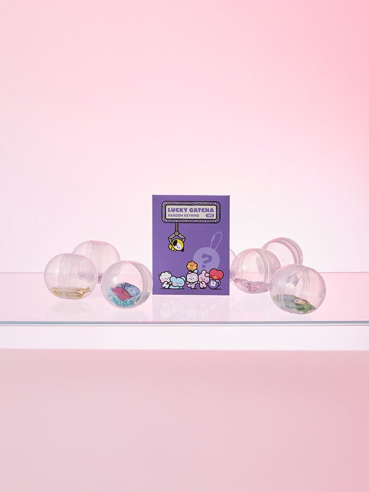 BT21 Mini Lucky Gacha PVC Random Keyring