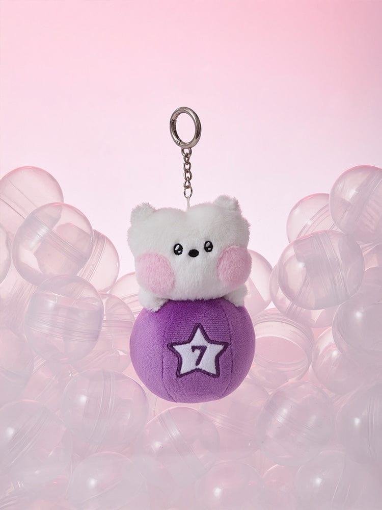 BT21 RJ Minnie Lucky Gacha Doll Key Ring