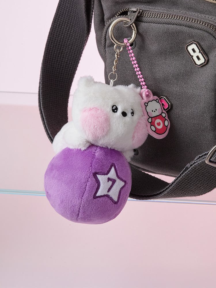 BT21 RJ Minnie Lucky Gacha Doll Key Ring