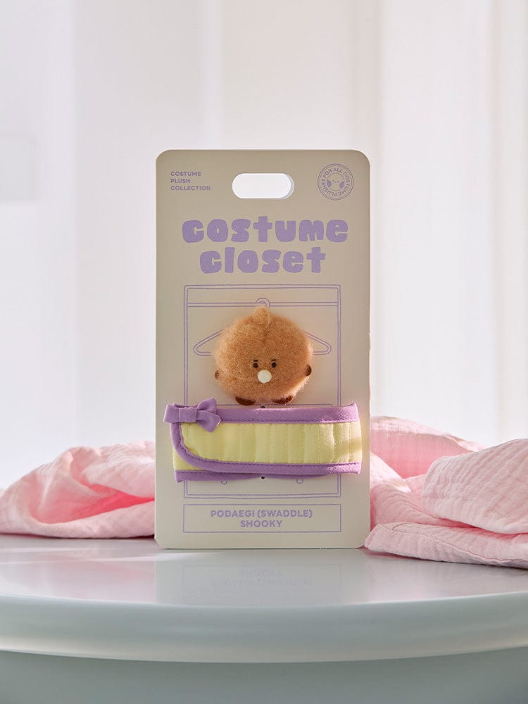 BT21 SHOOKY Baby Newborn Season 2 Doll & Baby's Costume Closet Set