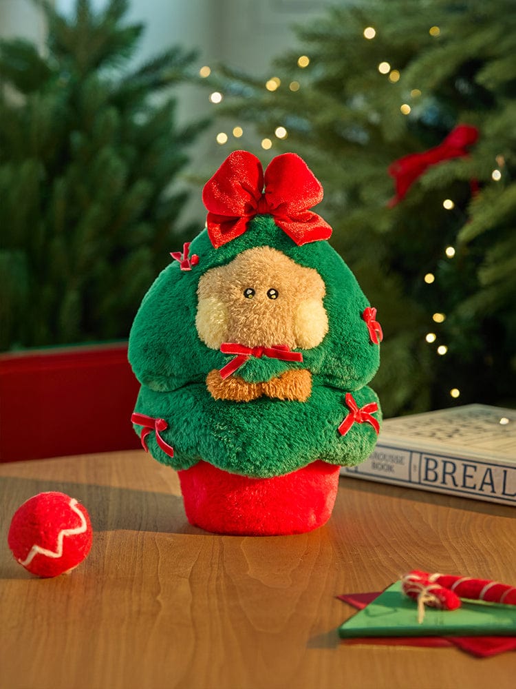 BT21 SHOOKY Mini Petit Holiday Tree Doll