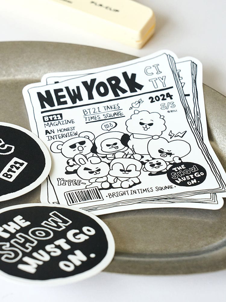 BT21 CITY EDITION sticker - New York
