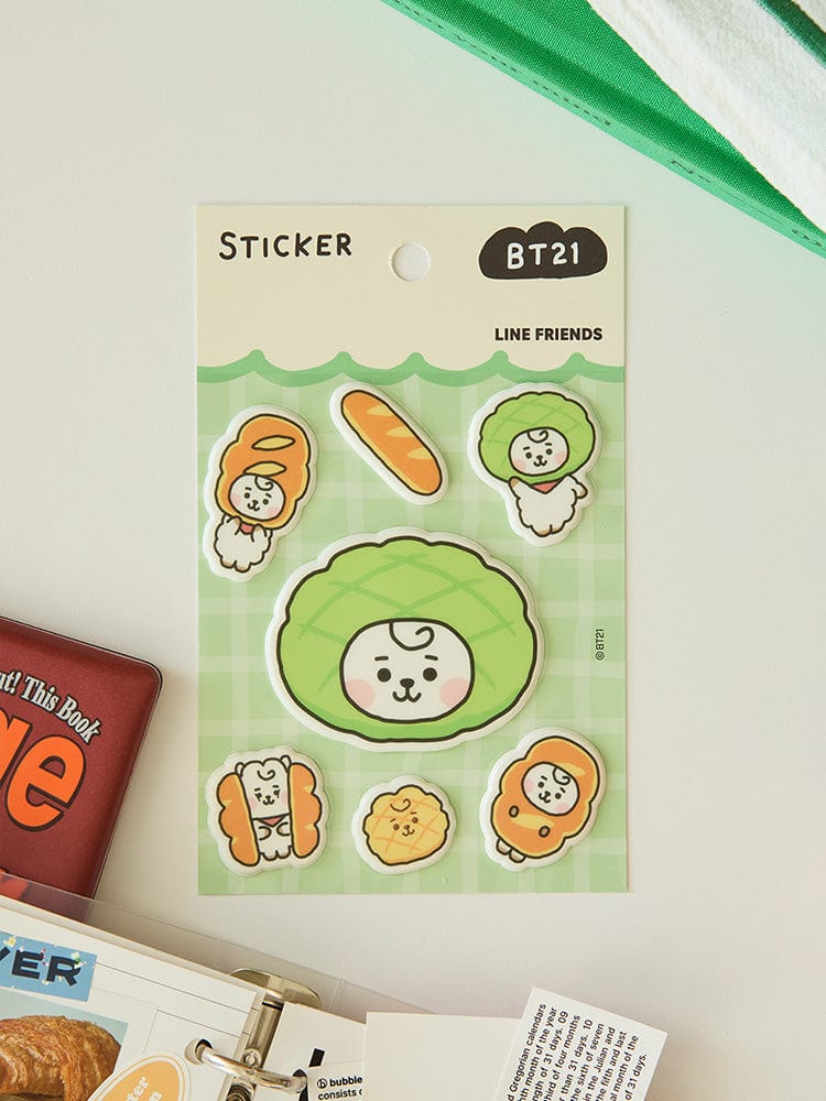 BT21 RJ Baby Bakery Sticker