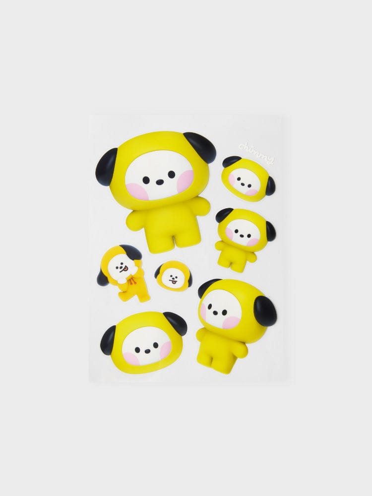 BT21 CHIMMY Big & Tiny Removable Sticker