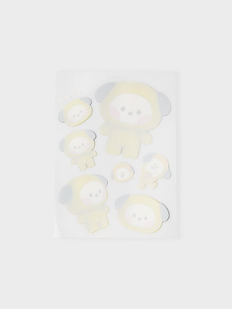 BT21 CHIMMY Big & Tiny Removable Sticker