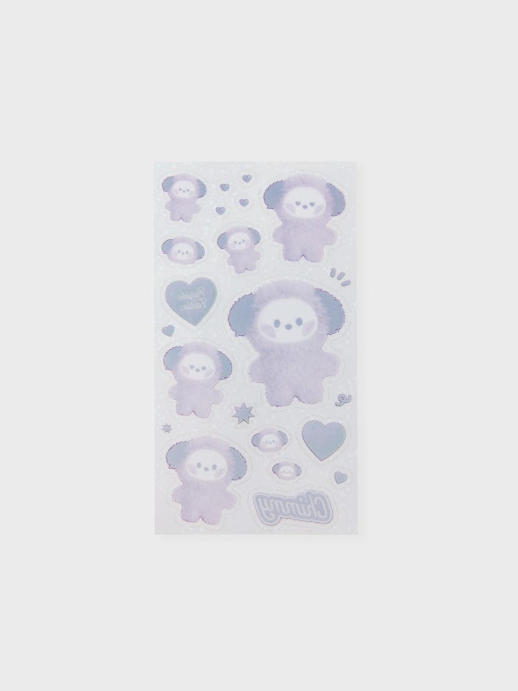 BT21 CHIMMY Purple of Wish Edition Mini Sticker