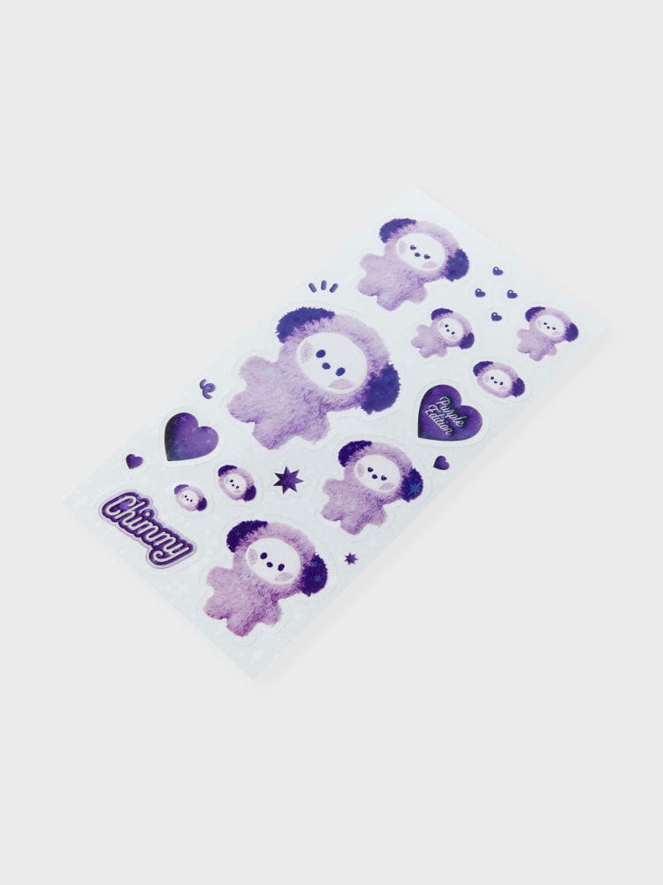 BT21 CHIMMY Purple of Wish Edition Mini Sticker