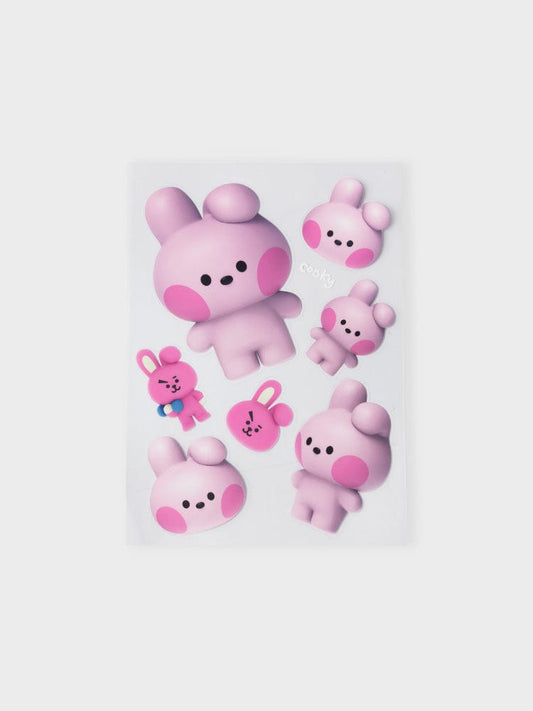 BT21 COOKY Big & Tiny Removable Sticker
