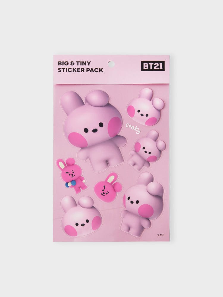 BT21 COOKY Big & Tiny Removable Sticker