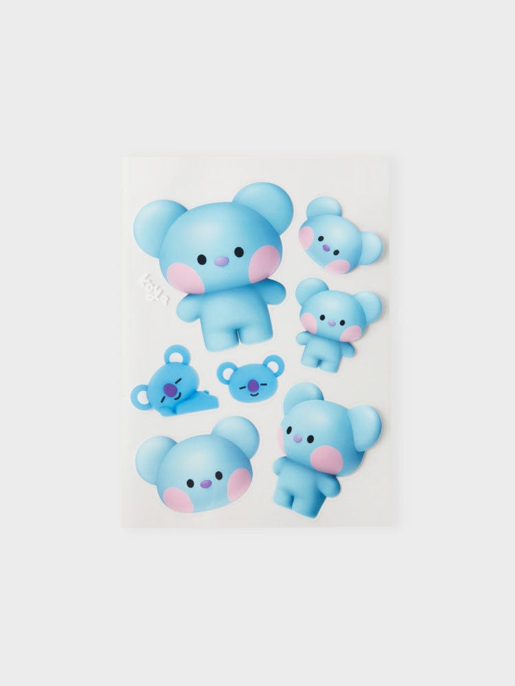 BT21 KOYA Big & Tiny Removable Sticker