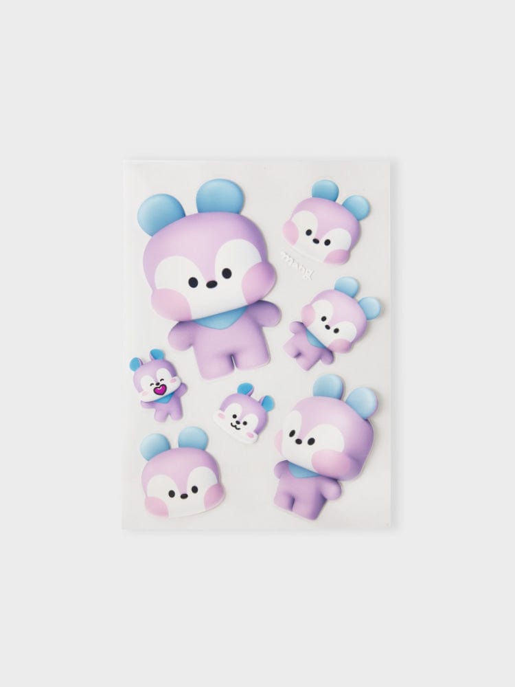 BT21 MANG Big & Tiny Removable Sticker