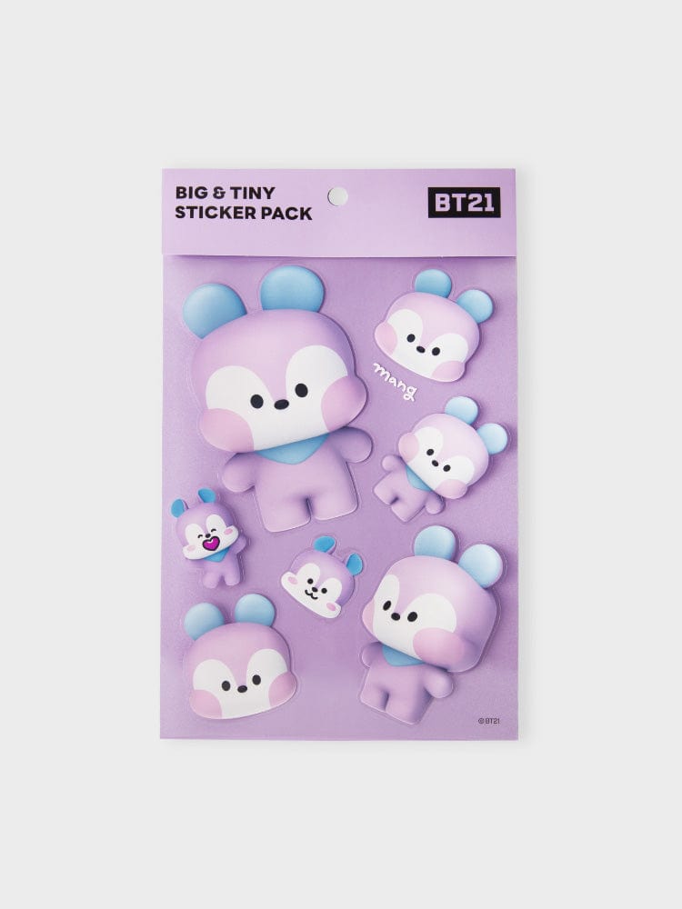 BT21 MANG Big & Tiny Removable Sticker