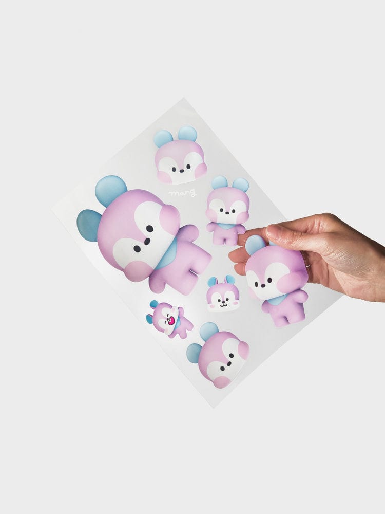 BT21 MANG Big & Tiny Removable Sticker