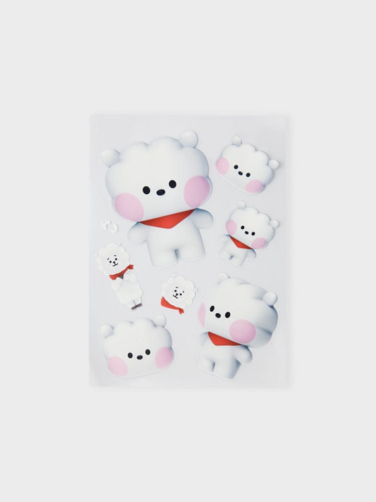 BT21 RJ Big & Tiny Removable Sticker