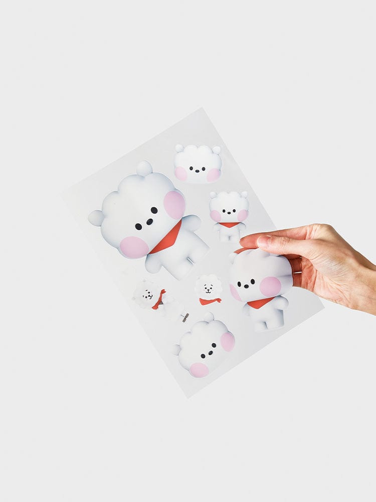 BT21 RJ Big & Tiny Removable Sticker