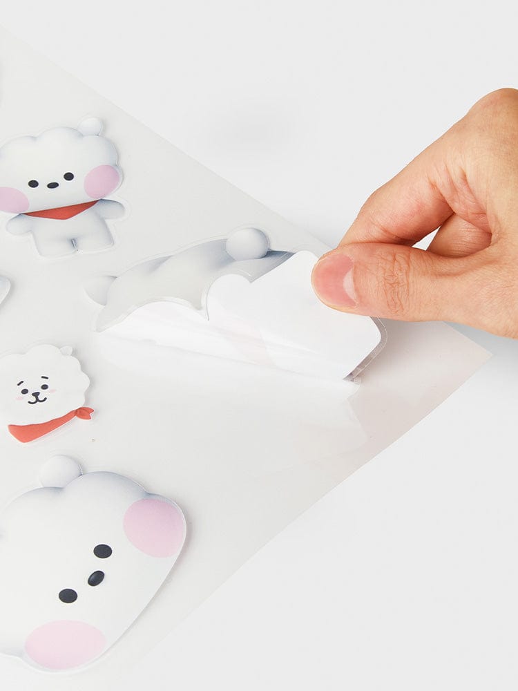 BT21 RJ Big & Tiny Removable Sticker