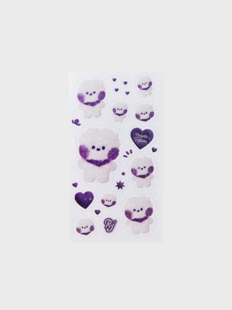 BT21 RJ Purple of Wish Edition Mini Sticker