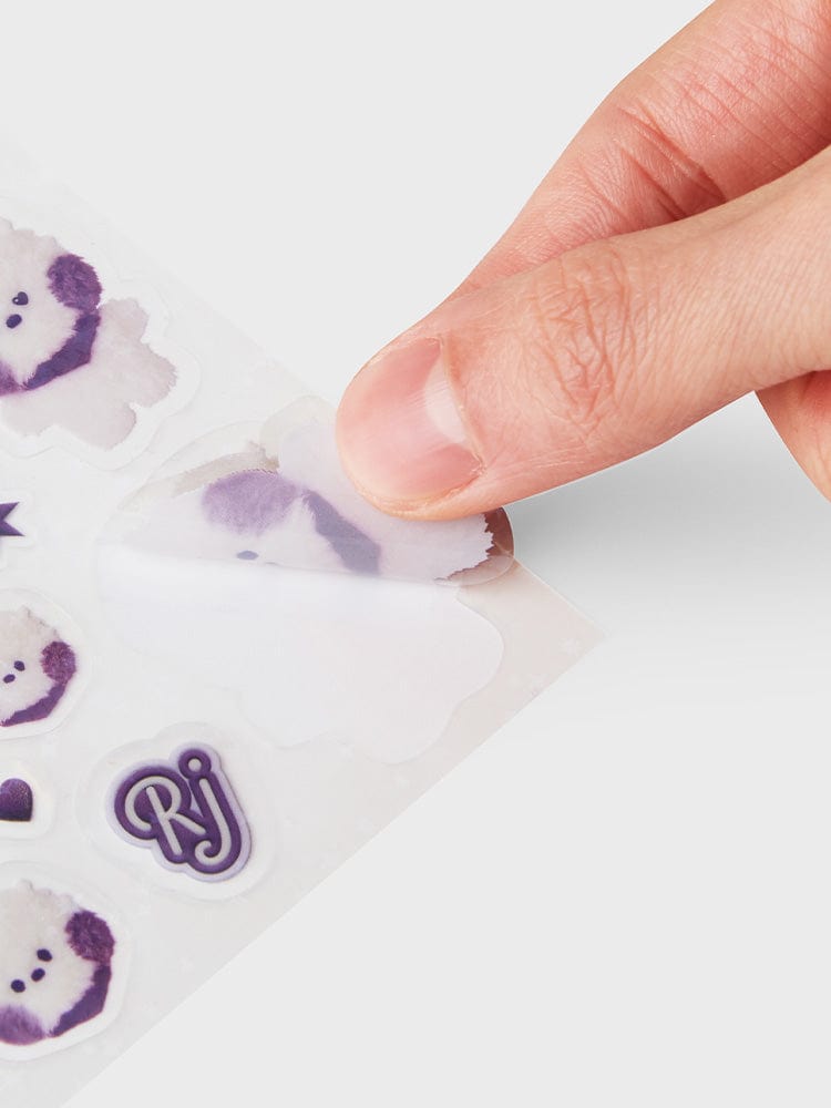 BT21 RJ Purple of Wish Edition Mini Sticker