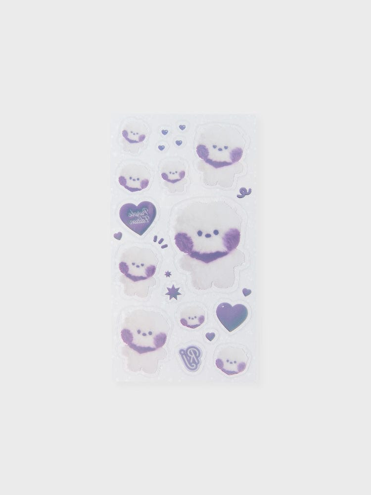 BT21 RJ Purple of Wish Edition Mini Sticker