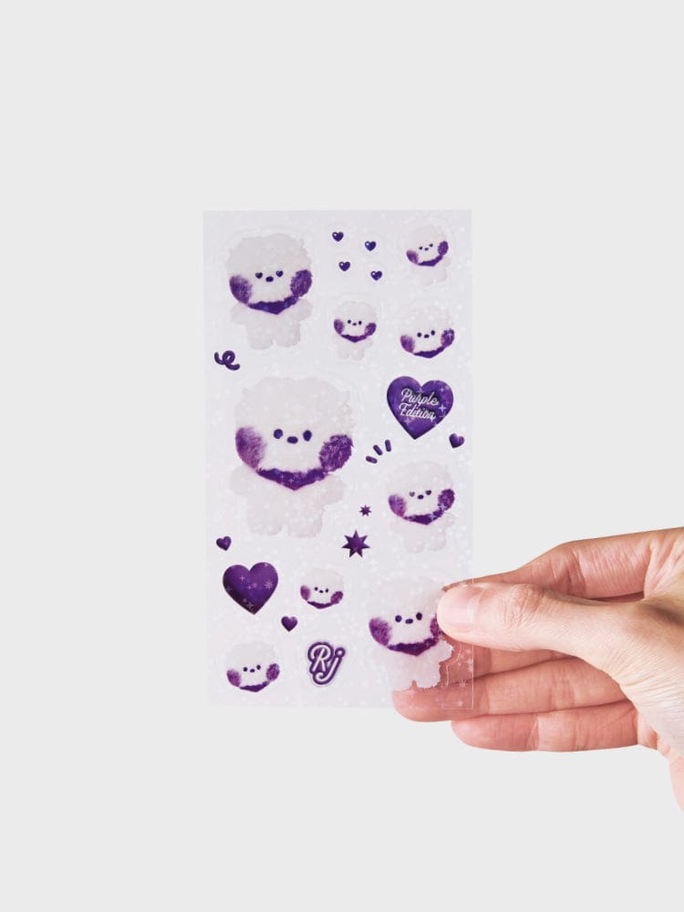 BT21 RJ Purple of Wish Edition Mini Sticker
