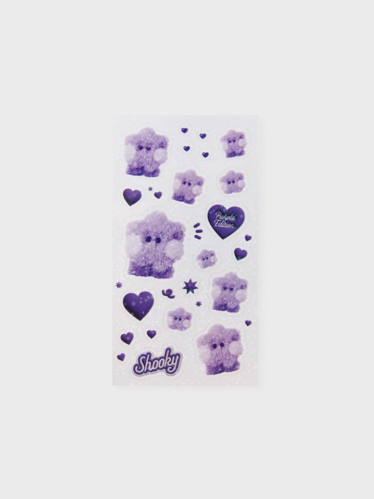 BT21 SHOOKY Purple of Wish Edition Mini Sticker